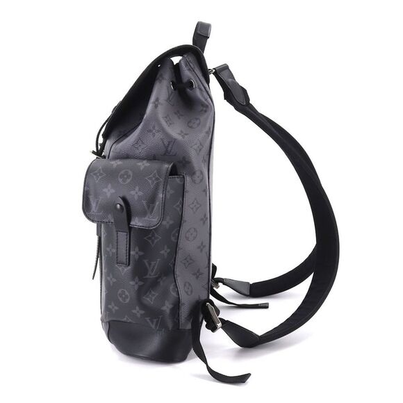 Louis Vuitton Monogram Eclipse Christopher MM Backpack Rucksack Black - Picture 2 of 8